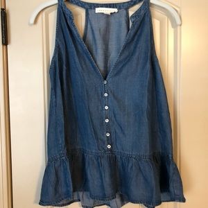 Denim tank